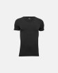 Ekologisk bomull, Undertröja  T-shirt v-neck, Svart -JBS of Denmark Men