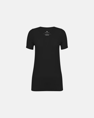 Återvunnen polyester, T-shirt, Svart -JBS of Denmark Women