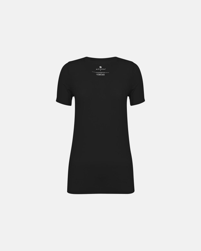 Återvunnen polyester, T-shirt, Svart -JBS of Denmark Women