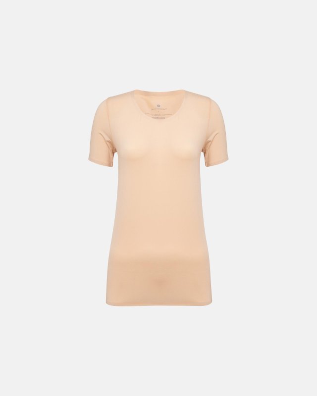 Återvunnen polyester, T-shirt, Nude -JBS of Denmark Women