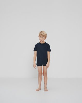 Bambu, T-shirt o-neck, Navy, Pojkar -JBS of Denmark Kids