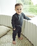 Bambu, Sweatpants, Mørk grå melange -JBS of Denmark Kids