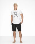 Bambu, T-shirt, Vit med tryck -JBS of Denmark Men