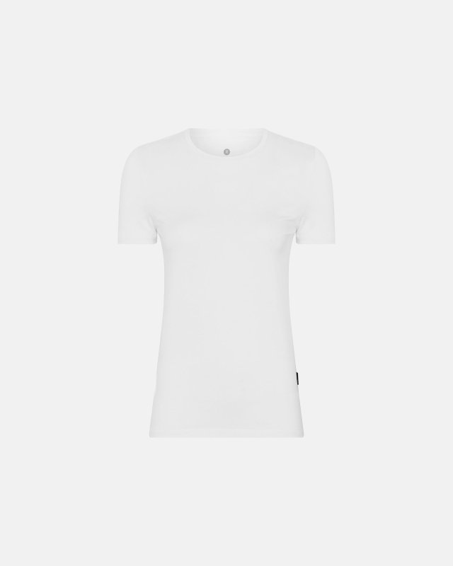 Bambu, T-shirt (slim-fit), Vit -JBS of Denmark Women