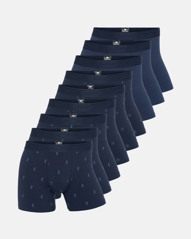 Bambu, Boxers, 9-pack, Flerfärgad 951 -Dovre