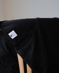 3-pack Ekologisk bomull, T-shirt, v-neck, svart -Dovre