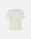 Ekologisk bomull, T-shirt "mid-sleeve", Krämvit -Resteröds