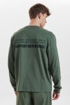 100% Ekologisk bomuld, Långärmad t-shirt, Grön -Resteröds