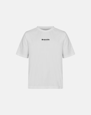 Ekologisk bomull, T-shirt "mid-sleeve", Vit -Resteröds
