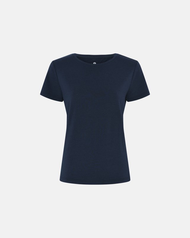 Bambu, T-shirt, Navy -JBS of Denmark Women
