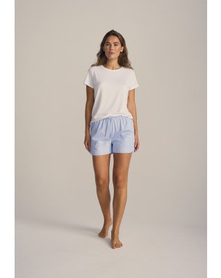 Bambu, Pyjamas shorts, Blå -JBS of Denmark Women
