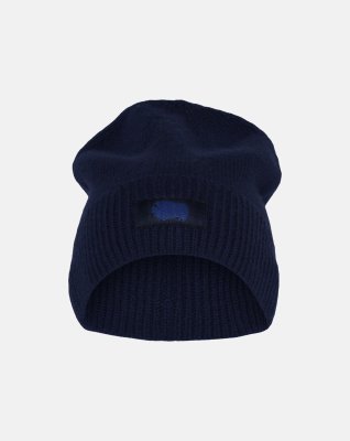 Ekologisk ull, Beanie hatt, Navy -Dovre
