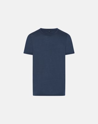 Ekologisk ull, T-shirt, Navy -JBS of Denmark Men
