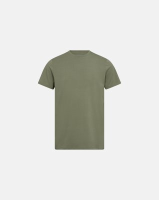 Bambu, T-shirt O-ringning, Grön -Resteröds