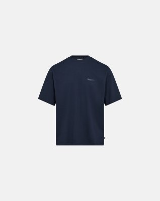 100% Ekologisk bomull, T-shirt, Marinblå -Resteröds