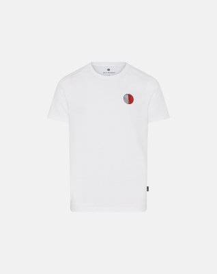 100% ekologisk bomull, T-shirt O-ringning, Vit -JBS of Denmark Men