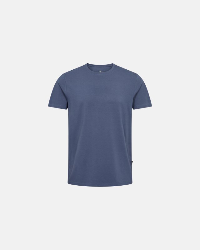 Bambu, T-shirt o-neck, Blå -JBS of Denmark Men