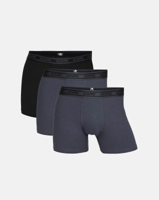 Bambu, Boxers, 3-pack, Svart 901 -Dovre