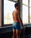 Bambu, Boxers, 3-pack, Blå -JBS