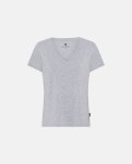 Bambu, T-shirt v-neck, Grå -JBS of Denmark Women