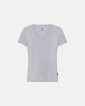 Bambu, T-shirt v-neck, Grå - JBS of Denmark Women