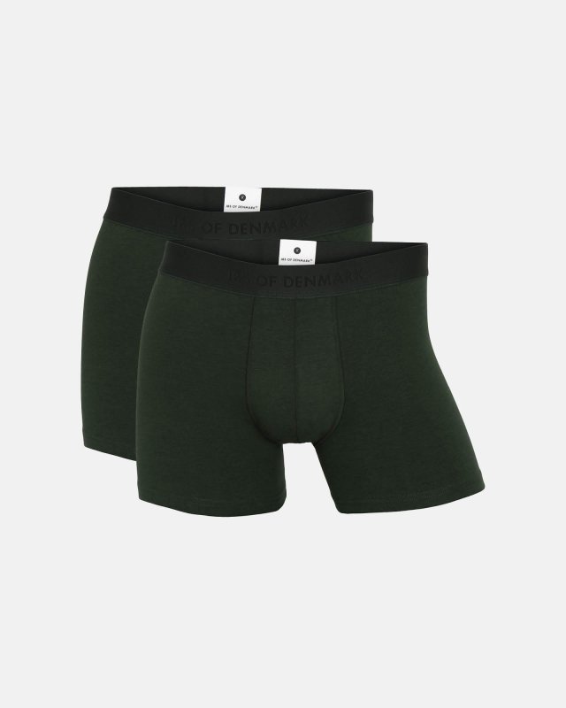 Bambu, Boxers, 2-pack, Grön -JBS of Denmark Men