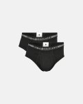 Bambu, Brief, 2-pack, Svart -JBS of Denmark Men