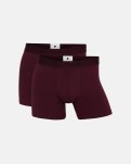 Bambu, Boxers, 2-pack, Röd -JBS of Denmark Men