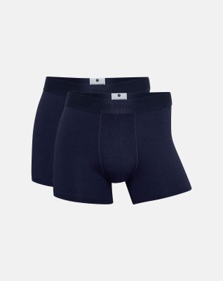 Bambu, Boxer, 2-pack, Navy -JBS of Denmark Men