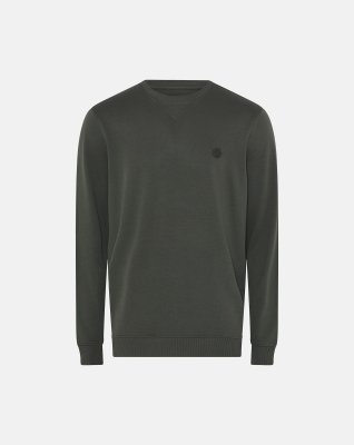 Bambu, Sweatshirt m. logo, Grön -JBS of Denmark Men