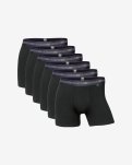 Bambu, Boxers, 6-pack, Svart -JBS