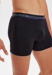 Bambu, Boxers, 6-pack, Svart -JBS