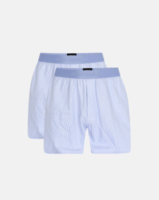 Bambu, Boxershorts, 2-pack, Ljusblå -JBS of Denmark Men