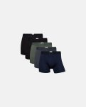 Bambu, Boxershorts, 5-pack, Multifärgad -JBS of Denmark Men