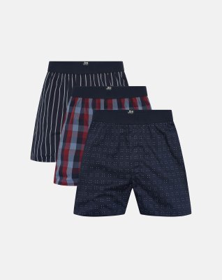 Ekologisk bomull, Boxershorts, 3-pack, Flerfärgad 18 -JBS